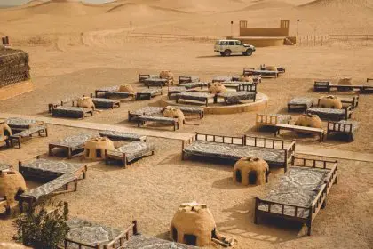 Sealing of the Nature Tourism Park in Yazd Desert