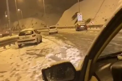 Critical Situation on Chalus Road