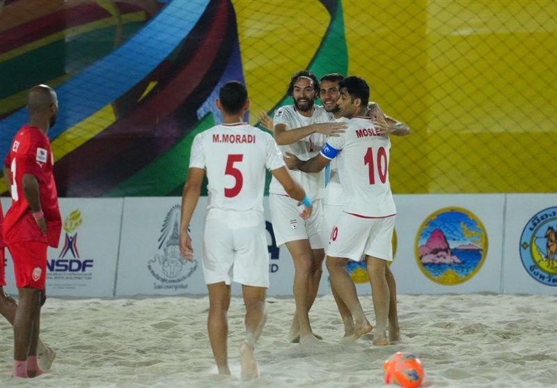 Iranian Beach Football Team Reaches the Finals