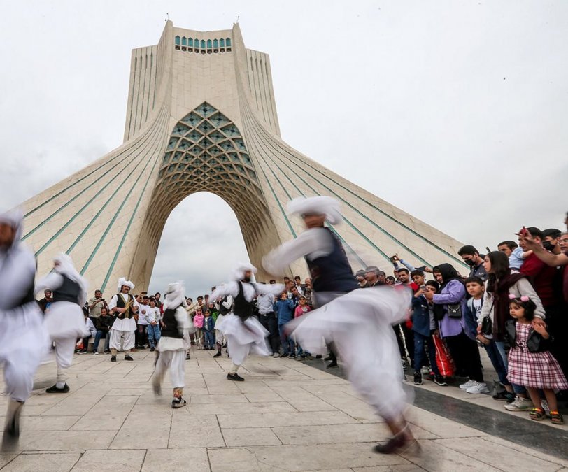 6,000 tourists visited Azadi Tower
