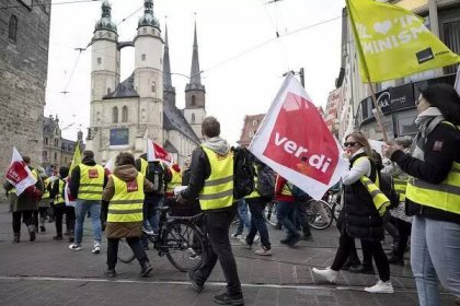 Public Transport Strike in Germany