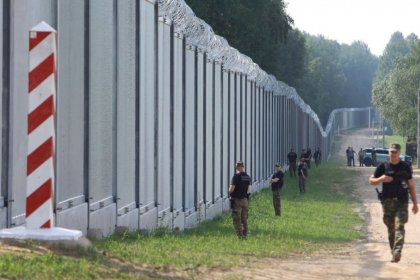 Completion of the construction of the wall between Poland and Belarus