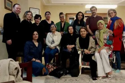 Nowruz Visits at Faezeh Hashemi's Home: A Unique Joy of Meeting Prison Friends