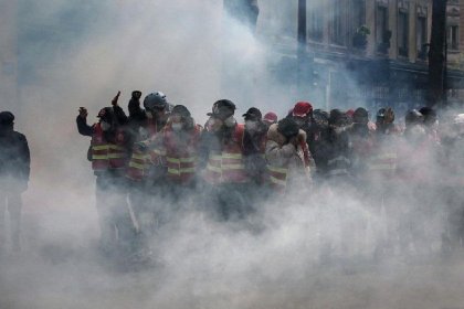 Widespread protests against pension reform in France