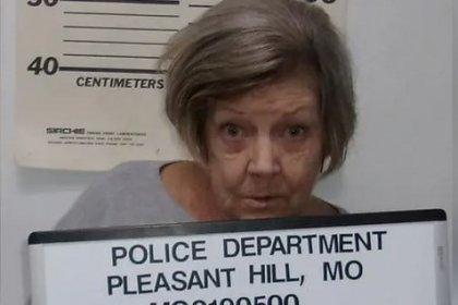 A 78-year-old woman accused of robbing a bank for the third time