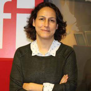 Nasim Vahabi won the award for students of the School of Political Sciences in France