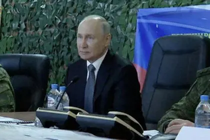 Putin visited Russian military in Kherson