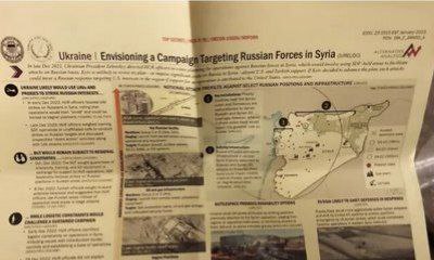 Ukraine's Map for Attacking Russian Forces in Syria