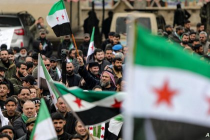 Protests against Assad in Idlib