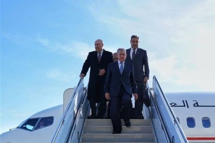 The President of Iraq Arrives in Iran