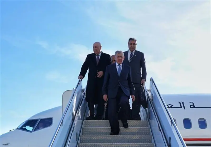 The President of Iraq Arrived in Iran