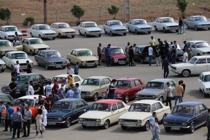 Celebrating the 56th anniversary of Peykan in Tehran