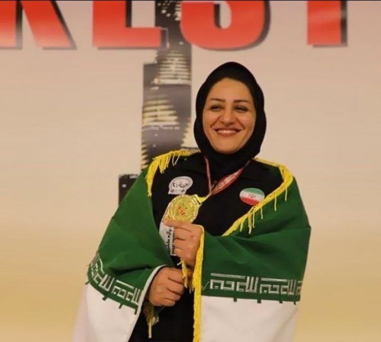 An Iranian Woman Becomes the Champion of Archery in Asia