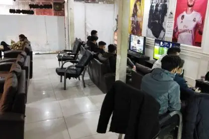 More than ten Baloch teenagers were arrested at a gaming center