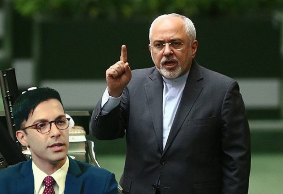 What is the story of the disagreement between Zarif and Ali Awaz?