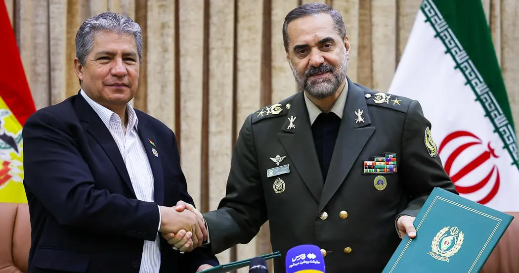 Iran and Bolivia Defense Ministers Signed a Cooperation Agreement
