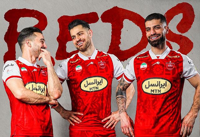 From Khatamiki to Derafsh-e Kaviani on the new Persepolis jersey