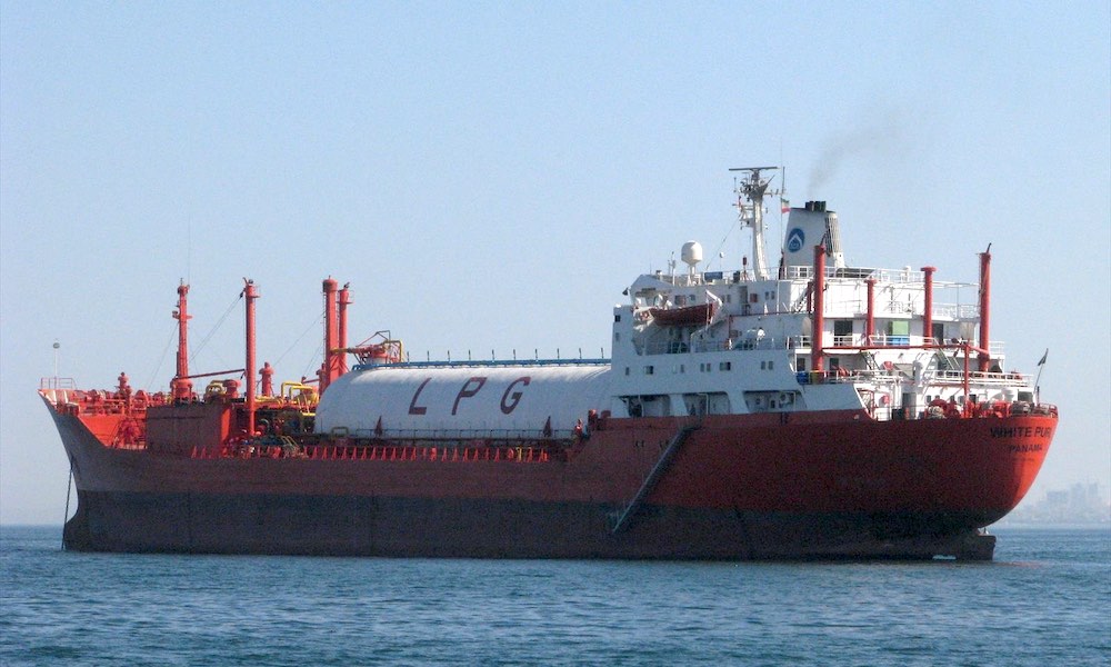 Continued Fire on the LPG Carrier