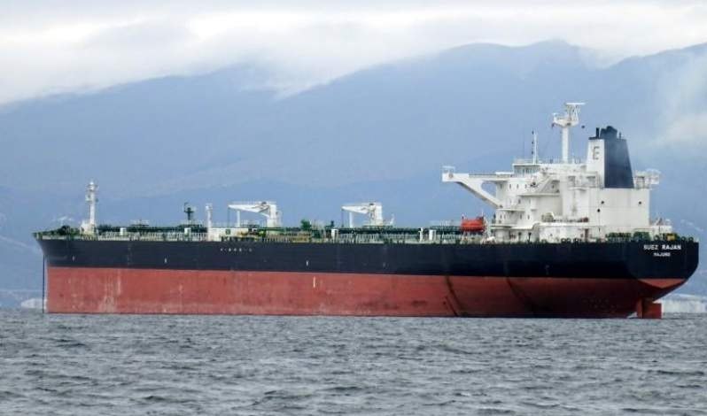 The Associated Press reports that Iran has begun unloading oil from an American oil tanker