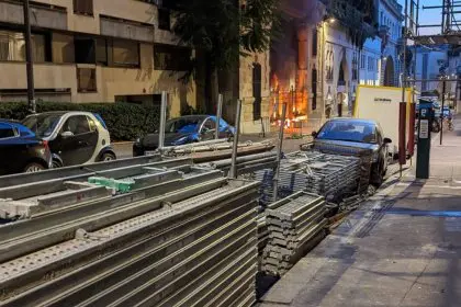Arrest of an Iranian for Allegedly Setting Fire to Embassy in Paris