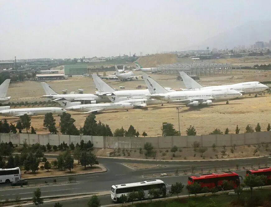 Aliabadi's Complaint About the Airplane Graveyard in Mehrabad