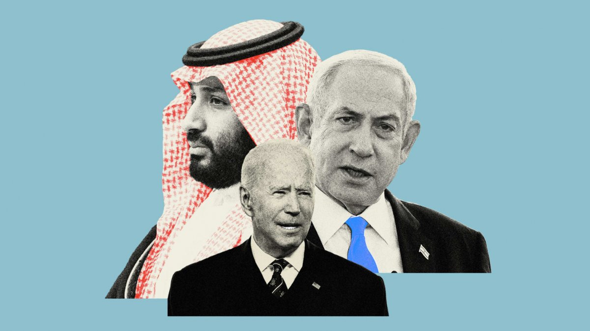 Joe Biden's attack was to prevent Hamas from approaching Saudi Arabia and Israel
