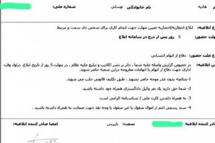 Hanieh Tavassoli Accused of Propaganda Against the Regime and Spreading Lies