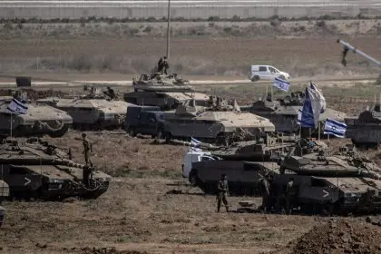 Israeli Ground Forces Enter Central Gaza