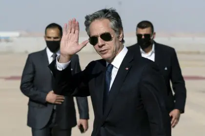 Blinken Meets with Ministers from Several Arab Countries in Jordan