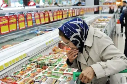 Point-to-Point Food Inflation Rate Increased