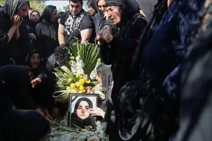 Javan Newspaper: Presence of Security Forces at Armita Geravand's Funeral is Natural