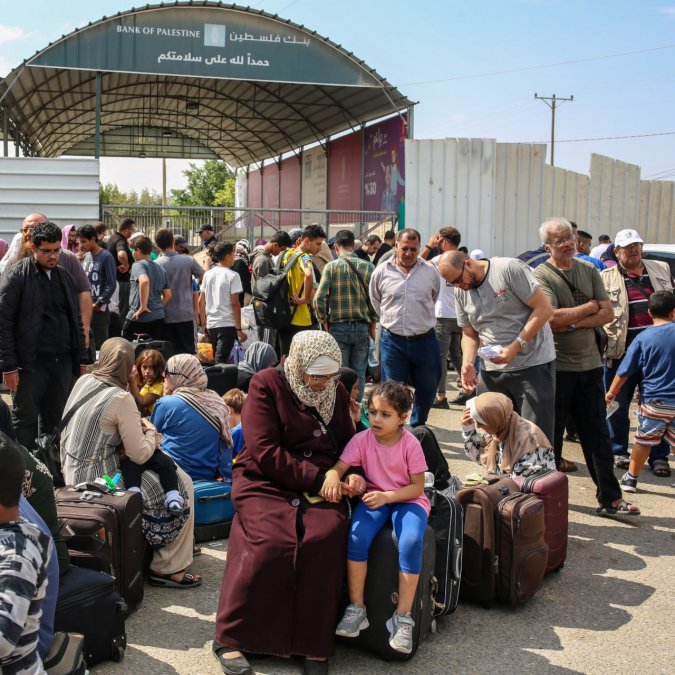 Permission to leave Gaza has been issued for 600 people