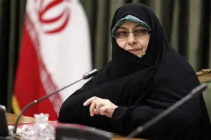 Ansieh Khazali of the Islamic Republic Supports Female Students of Gaza