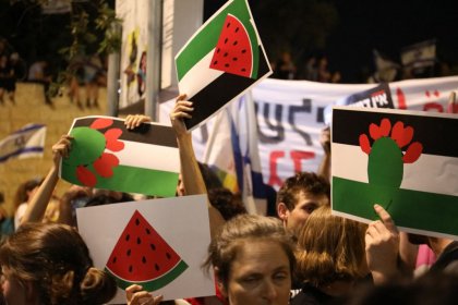 Watermelon has become a symbol for Palestinian supporters