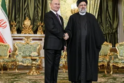Ebrahim Raisi met with Vladimir Putin at the Kremlin