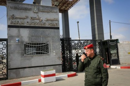 Ambassadors from several countries visited the Rafah border to Egypt