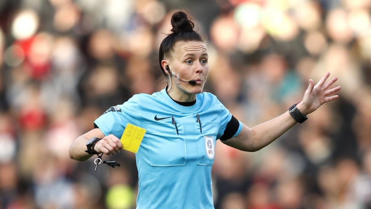 For the first time ever, a woman is officiating in the English Premier League