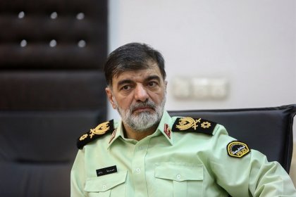 Commander Radan, the commander of the law enforcement force, faces particular complexities in the Kerman explosion