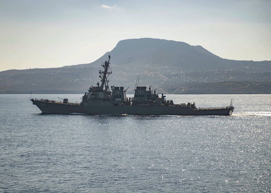 Missile Attack on a Greek Ship in the Red Sea