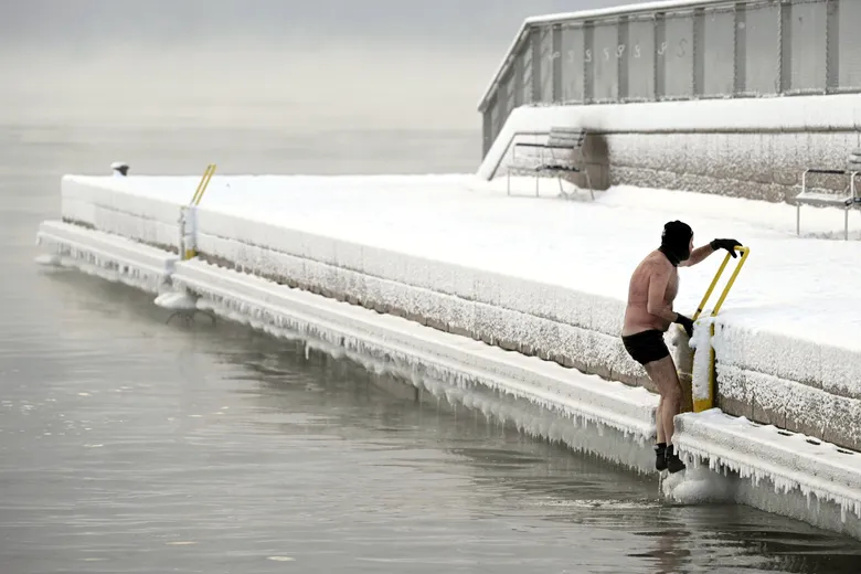 Finland and Sweden have recorded their coldest winter