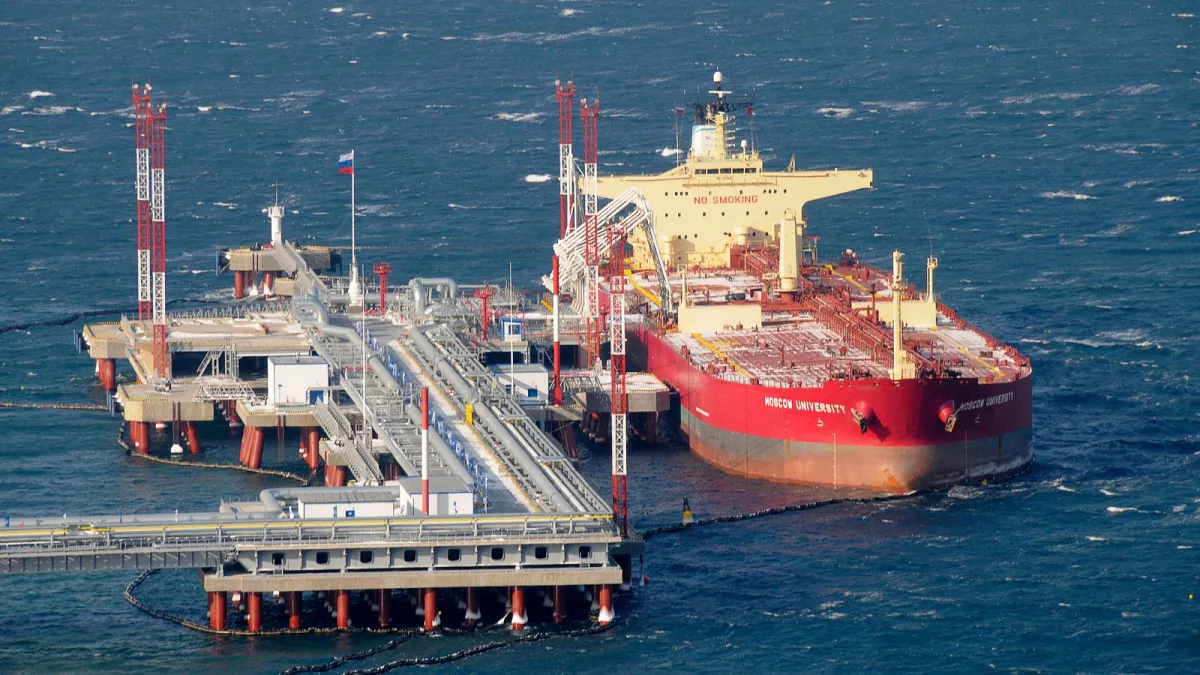 Half of Russia's crude oil transportation fleet halted