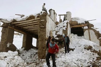 Landslide Caused by Snow in Afghanistan