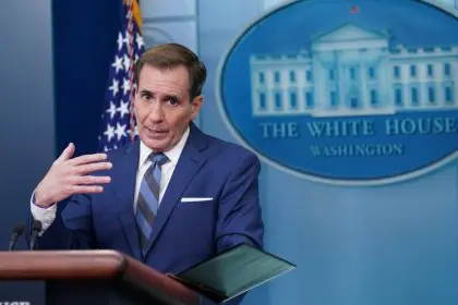 The White House Has No Evidence of Iran Sending Ballistic Missiles to Russia