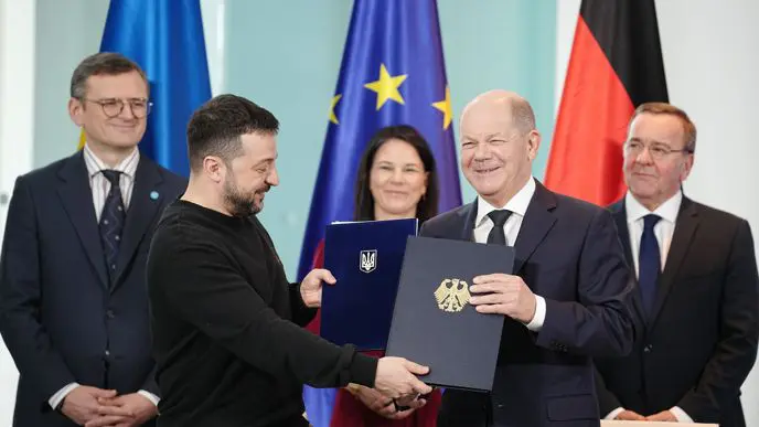 Germany and Ukraine Signed a Security Agreement