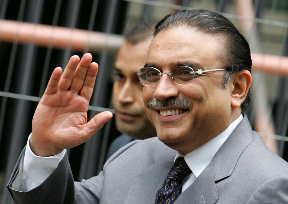 Asif Ali Zardari became the President of Pakistan