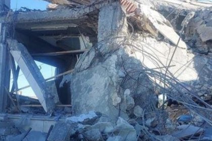 Israeli Attack on a Villa in Baniyas Port, Syria