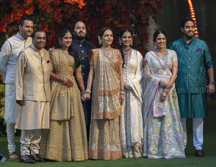 Wedding Ceremony of the Indian Billionaire's Son