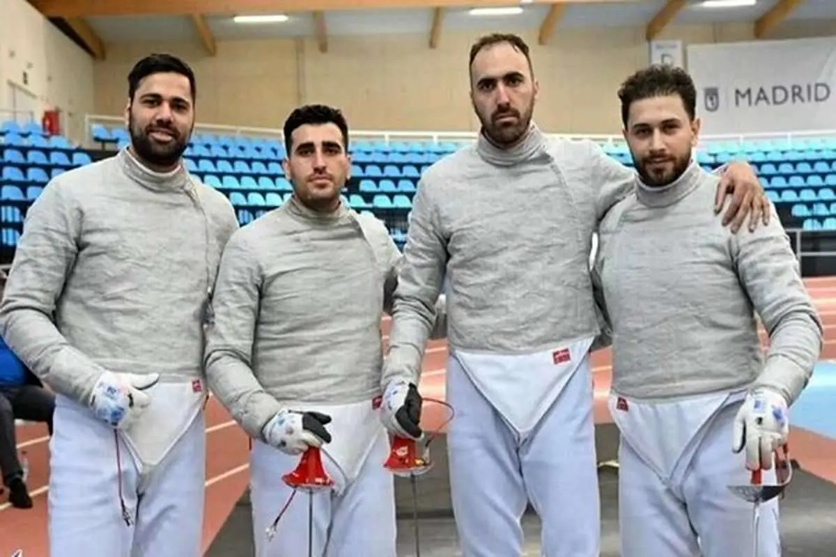 Iranian National Fencing Team Secures Olympic Team Quota