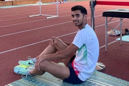 Sajjad Aghaei, Iran's golden runner, does not have money to buy shoes for the Asian competitions