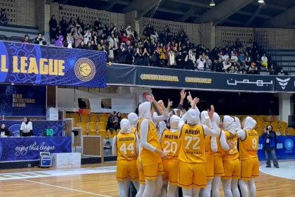 The final of the Iranian Women's Basketball Premier League goes to the fifth game